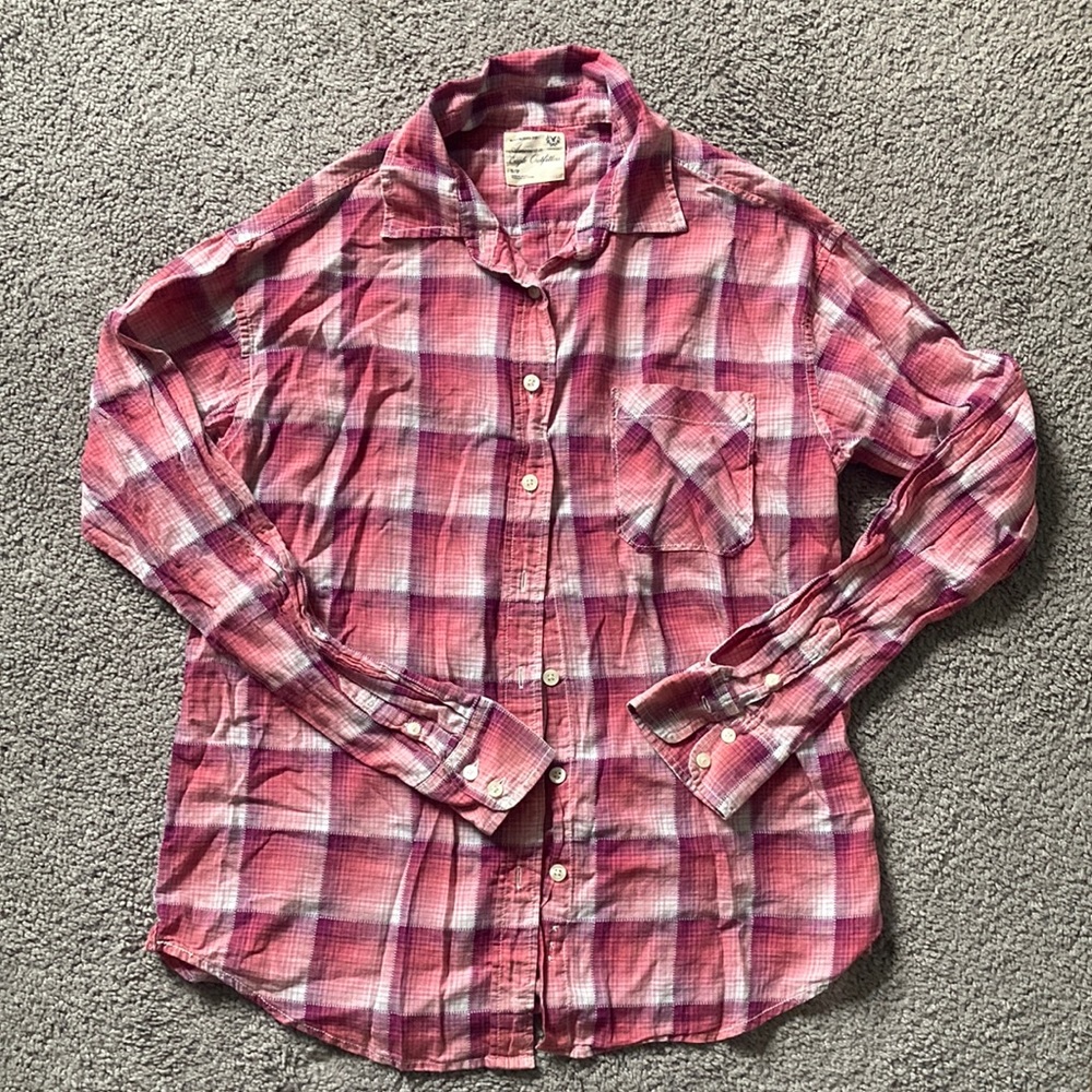 Women’s cotton top. Boyfriend fit.